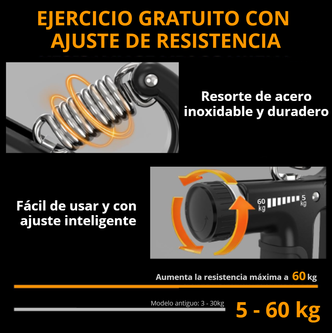 Ejercitador de brazo ajustable
