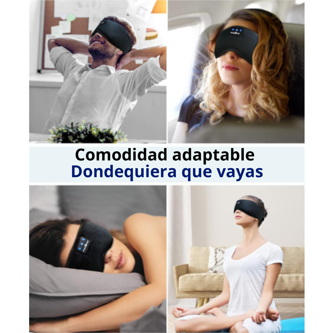 Antifaz con Bluetooth ajustable
