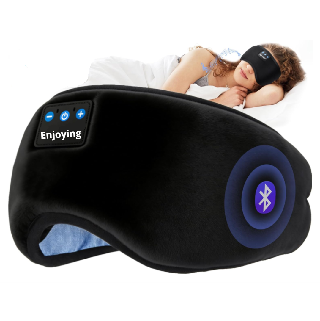 Antifaz con Bluetooth ajustable